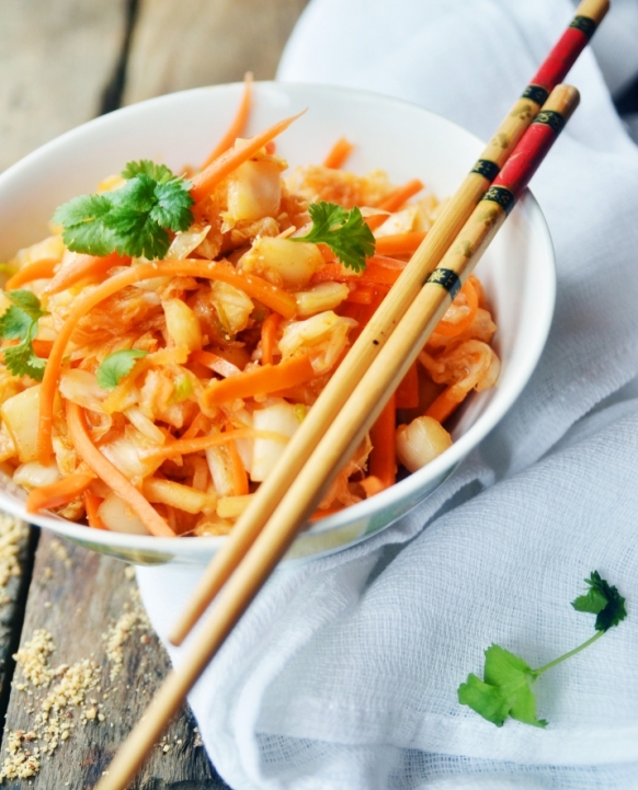 Kapusta w stylu koreańskiego kim chi